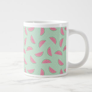 Grande Tasse Motif de peinture à fruits tropicaux