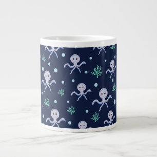 Grande Tasse Motif de Pieuvre Mignonne