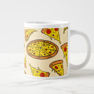 Grande Tasse Motif de pizza au fromage fondu