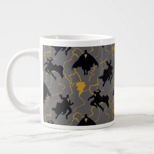 Grande Tasse Motif de silhouette Black Adam Lightning