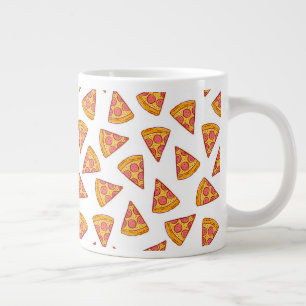 Grande Tasse Motif de tranche Pizza Fun