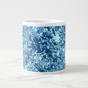 Grande Tasse Motif d'eau no 1 Black BG