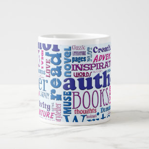 Grande Tasse Motif des auteurs amusants