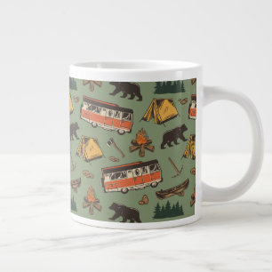 Grande Tasse Motif des aventures du camp d'entraînement