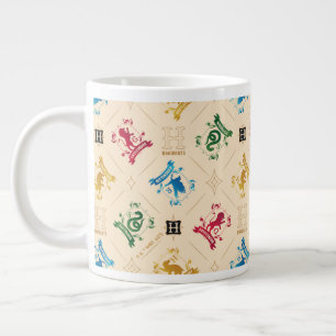 Grande Tasse Motif des crêtes de maison Ornate HOGWARTS™