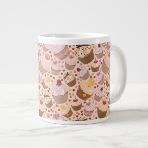 Grande Tasse Motif des gâteaux de fête