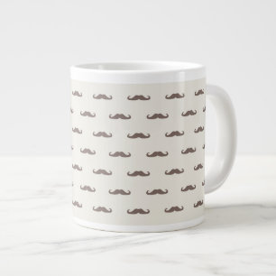 Grande Tasse motif d'hipsters de Moustache 3