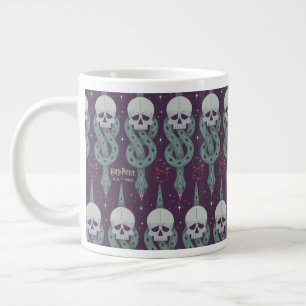 Grande Tasse Motif d'icône géométrique de la Marque noire