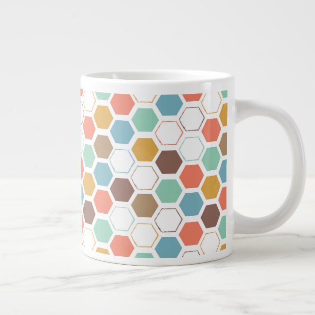 Grande Tasse Motif du module Bee Hive (Droite)