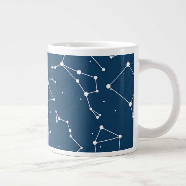 Grande Tasse Motif étoile Constellation (Droite)