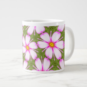 Grande Tasse Motif Fleurs Cosmos