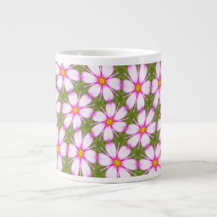 Grande Tasse Motif Fleurs Cosmos