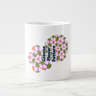 Grande Tasse Motif Fleurs Cosmos