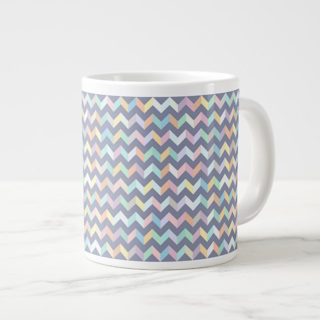 Grande Tasse Motif géométrique (Devant droit)