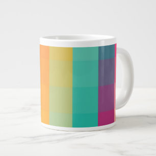Grande Tasse Motif géométrique abstrait
