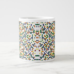 Grande Tasse Motif géométrique marocain