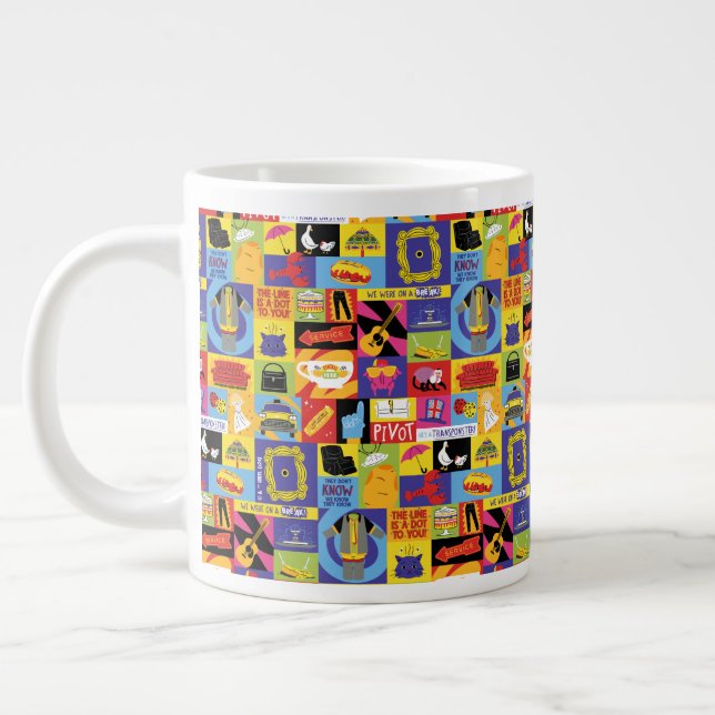 Grande Tasse Motif Iconic FRIENDS™ (Gauche)