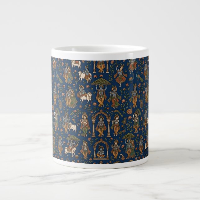 Grande Tasse Motif Krishna (Devant)