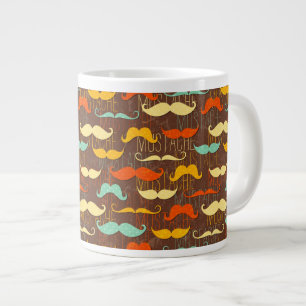 Grande Tasse motif Mustache