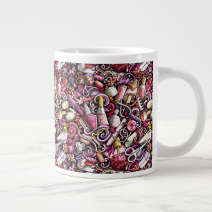 Grande Tasse Motif Nail Studio