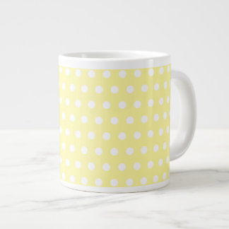 Grande Tasse motif pois jaune. Spotty.