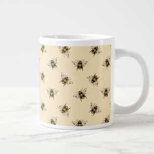 Grande Tasse Motif Queen Bee