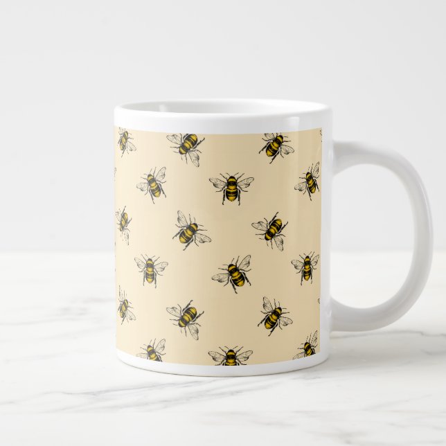 Grande Tasse Motif Queen Bee (Droite)