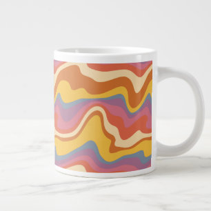 Grande Tasse Motif rétro super