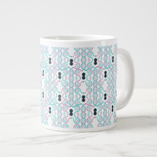 Grande Tasse Motif sans couture du serpent