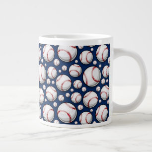 Grande Tasse Motif sportif de baseball