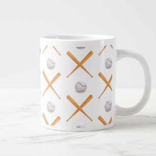 Grande Tasse Motif sportif de baseball Batup