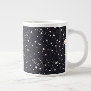 Grande Tasse Motif Stars & Planètes