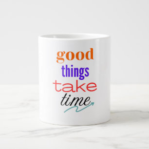Grande Tasse Motivation colorée