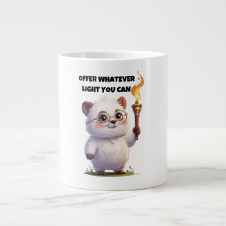 Grande Tasse Motivation Dire Offrir N'Importe Quelle Lumière Vo