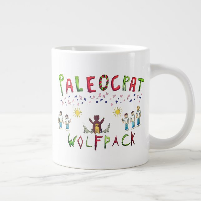 Grande Tasse Mousse de Wolfpack (Droite)