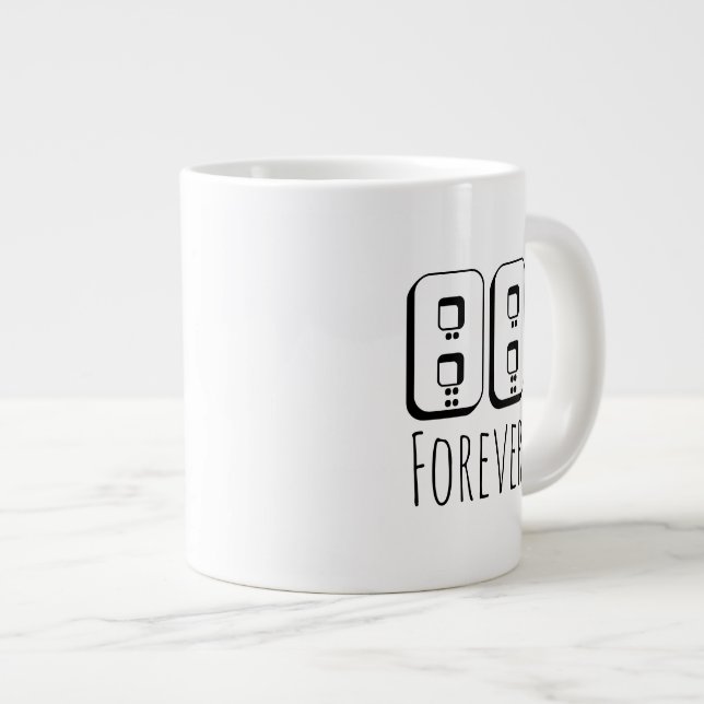 Grande Tasse Mugue Spécialité 88 Forever (Devant droit)