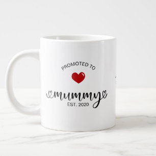 Grande Tasse Mummy Établie Promue Maman