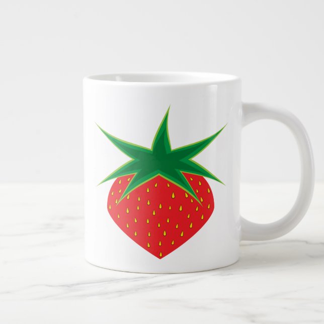 Grande Tasse Muqueuse de fraise Jumbo (Droite)