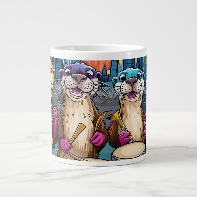 Grande Tasse Musiciens Otter (Devant)