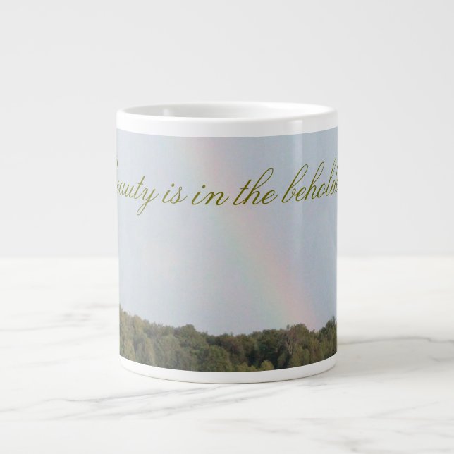 Grande Tasse Musique arc-en-ciel (Devant)