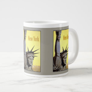 Grande Tasse Musique de l'affiche Vintage voyage de New York