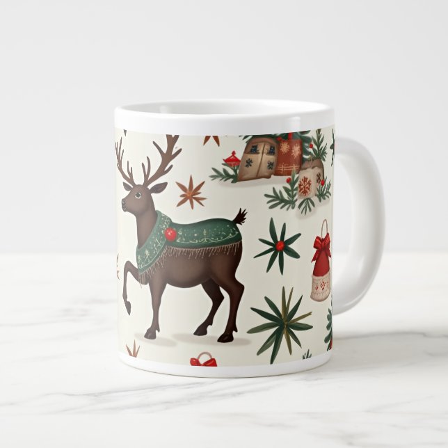 Grande Tasse Musique de Noël (Devant droit)