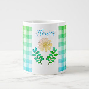 Grande Tasse Musique de spécialité de fleurs