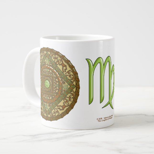 Grande Tasse Musique de spécialité Virgo Mandala (Devant gauche)