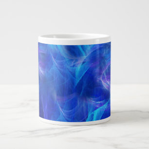 Grande Tasse Musique Flash bleue