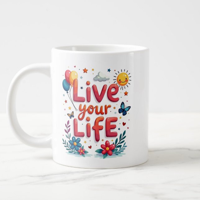 Grande Tasse Musique Jumbo Life (Gauche)