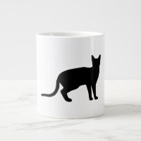 Mystique de la Féline : Une Silhouette de Chat Élé