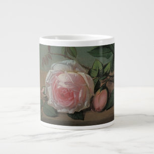 Grande Tasse Nature morte Fleurs sur un rebord par Otto Ottesen