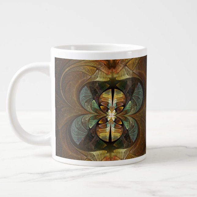 Grande Tasse Natures Matrix Bumble Bee Abstrait (Gauche)