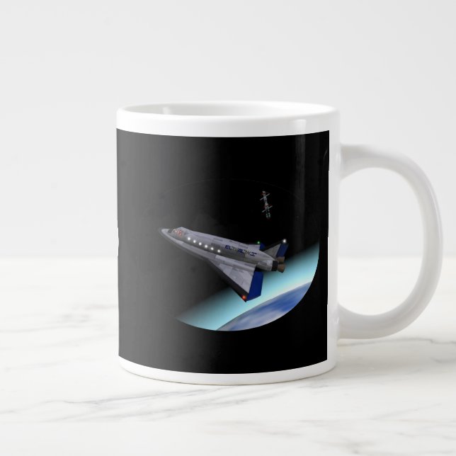 Grande Tasse Navette spatiale El Al Maslool (Droite)